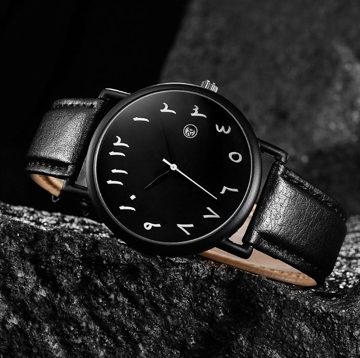 Baosaili high quality Arab tape calendar foreign trade watch